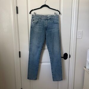 Anthropology AG Jeans. The high-rise Stevie Ankle- Slim straight Ankle Jean